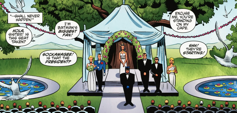 Illustration for article titled A Brief History of Bat-Marriage